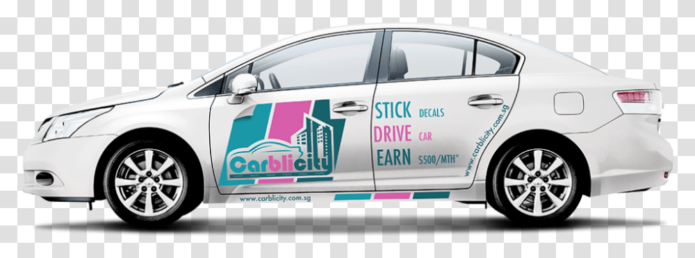 Advertising On The Car, Vehicle, Transportation, Tire, Wheel Transparent Png