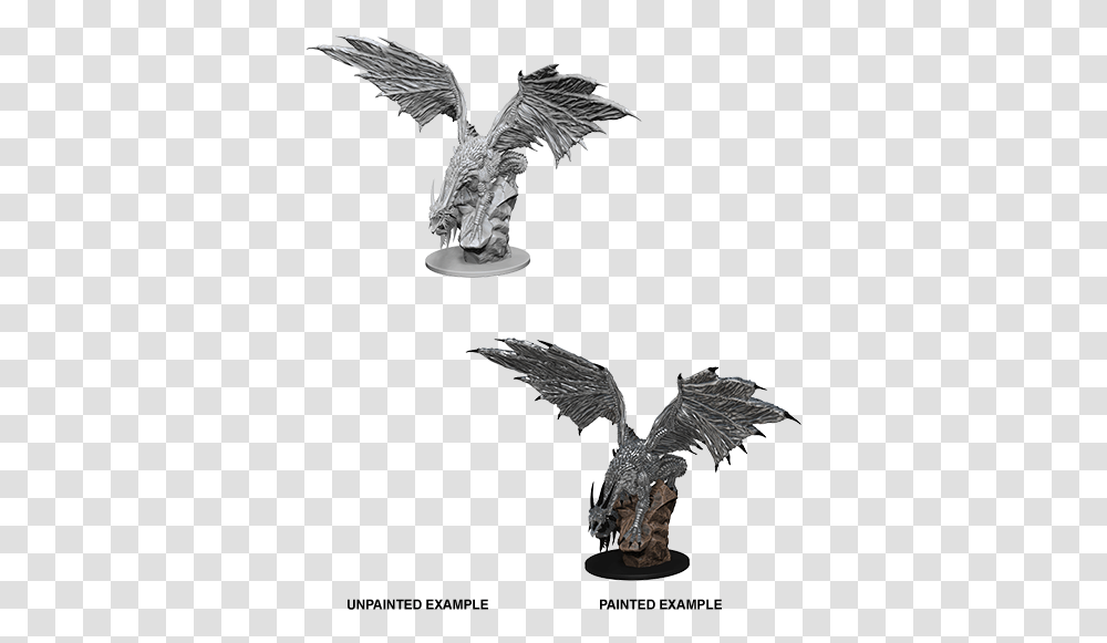Advice Needed Pathfinder Silver Dragon Miniature, Bird, Animal, Flying, Art Transparent Png