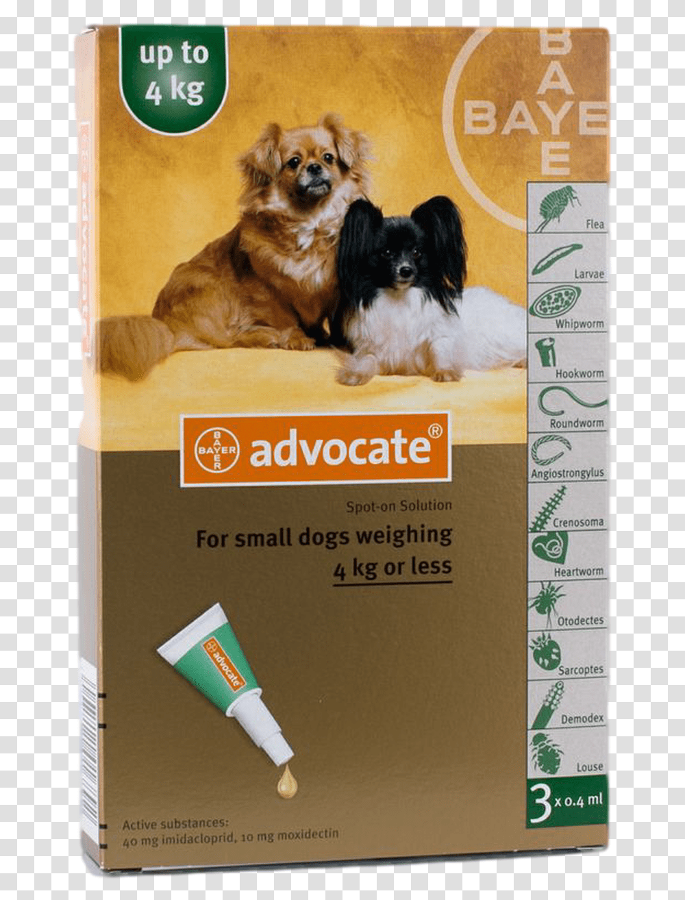 Advocate Spot On For Dogs, Pet, Canine, Animal, Mammal Transparent Png