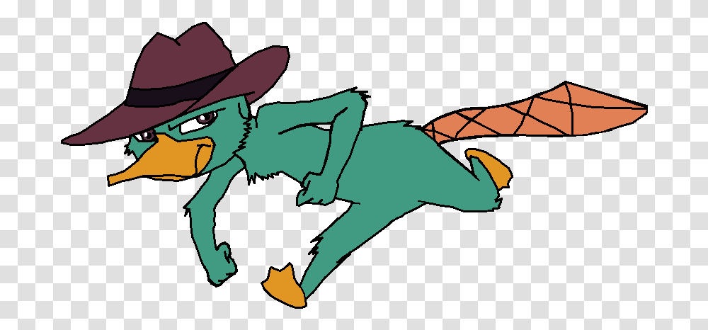 Ae Perry The Platypus, Hat, Apparel, Wildlife Transparent Png