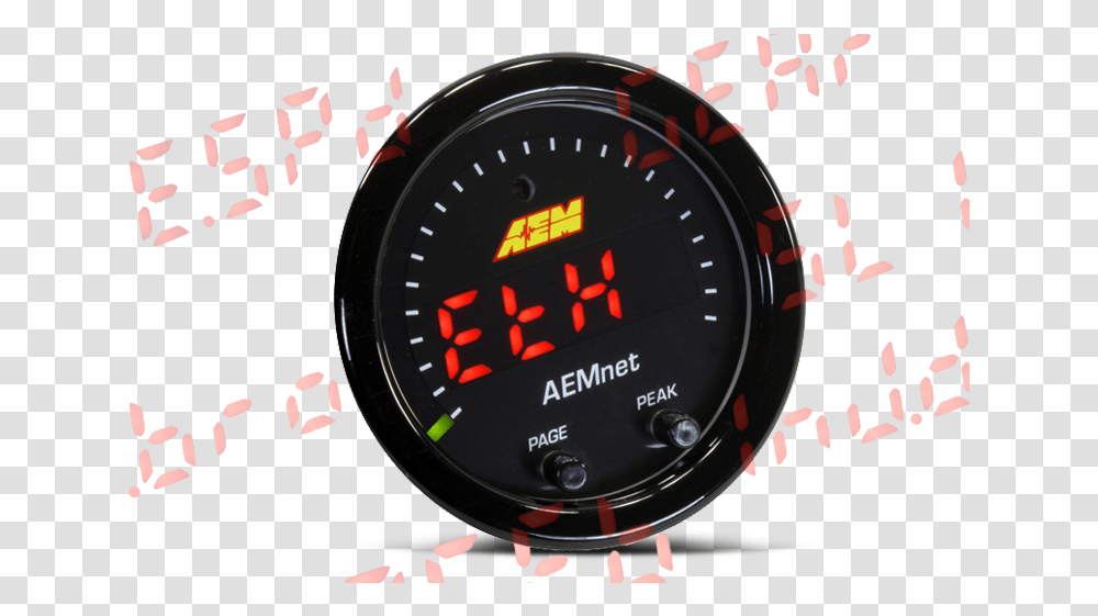 Aem Can Gauge, Wristwatch, Tachometer Transparent Png