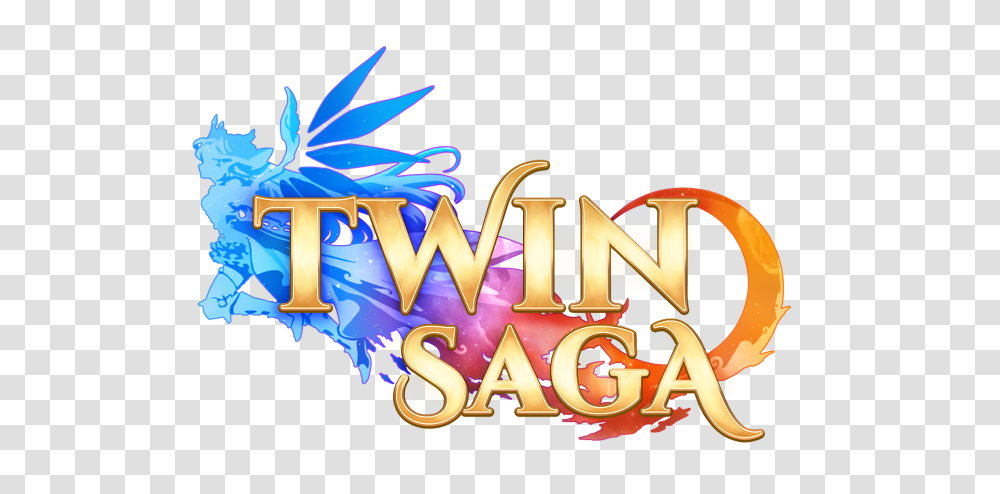 Aeria Games Announces Fantasy Anime Mmorpg Twin Saga Aeria, Light, Neon, Slot, Gambling Transparent Png