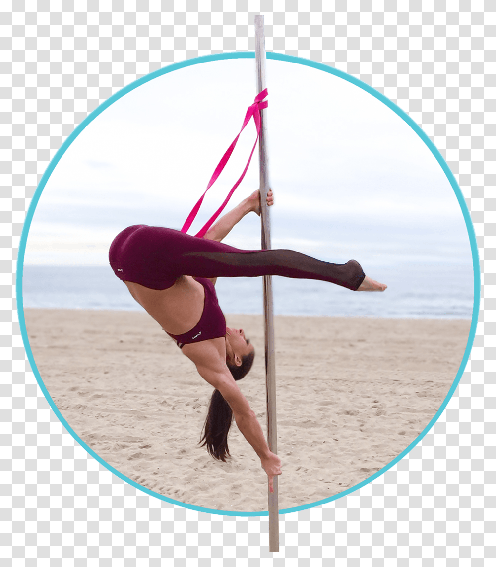Aerial Deadlift Resistance Band Pole Dance, Person, Acrobatic, Leisure Activities, Gymnastics Transparent Png