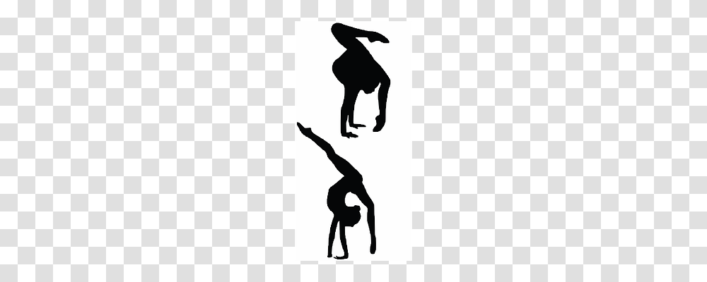Aerobics Silhouette, Stencil, Person, Dance Pose Transparent Png
