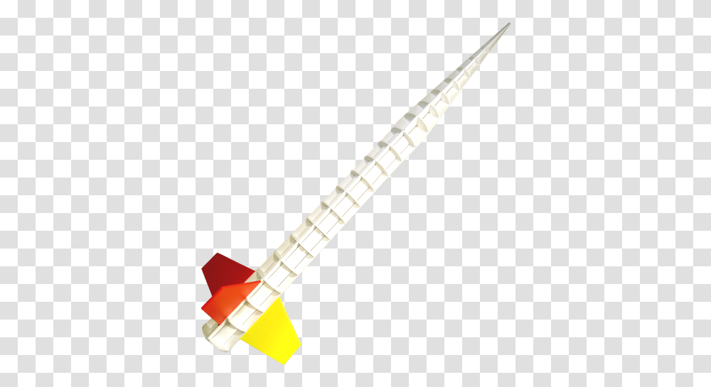 Aerodactyl Ts Model Rocket Vertical, Sword, Blade, Weapon, Weaponry Transparent Png