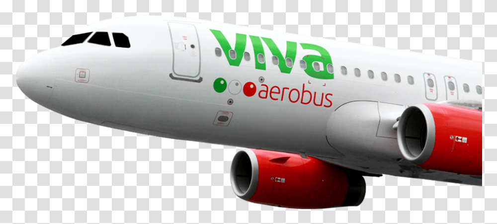 Aerolinea Vivaaerobus, Airliner, Airplane, Aircraft, Vehicle Transparent Png