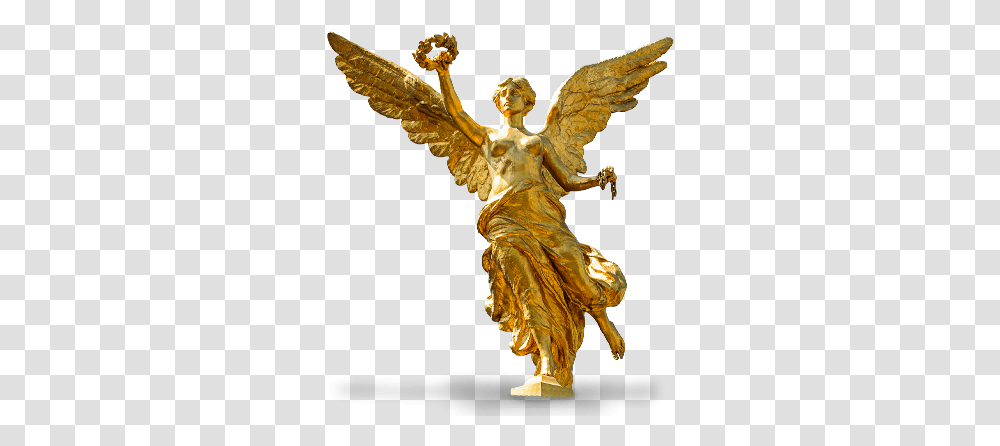 Aeromexico The Angel Of Independence, Statue, Sculpture, Art, Cross Transparent Png