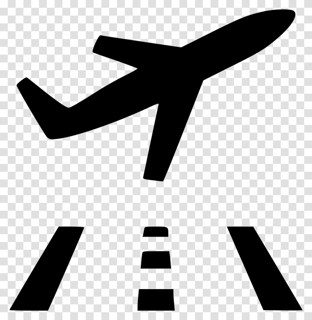 Aeroplan Air Airplane Airport Flight Plane Flight Black And White Clipart, Axe, Tool Transparent Png