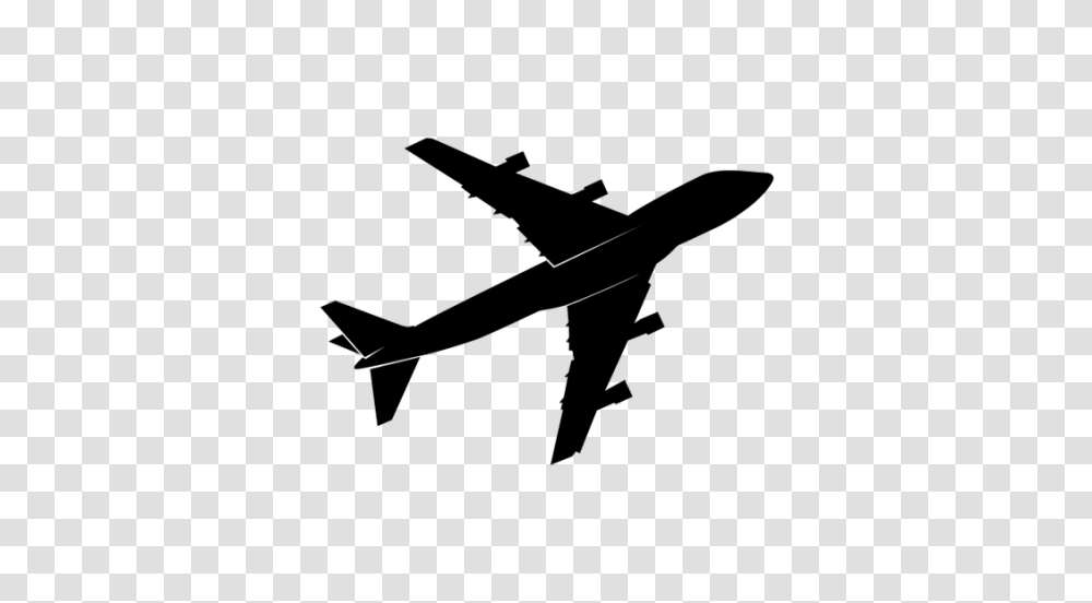 Aeroplane Clipart, Silhouette, Animal, Cross Transparent Png