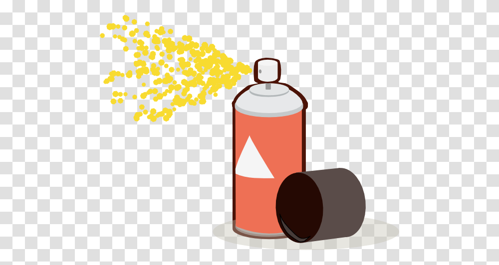 Aerosol Spray Clip Art, Cylinder, Can, Tin, Spray Can Transparent Png