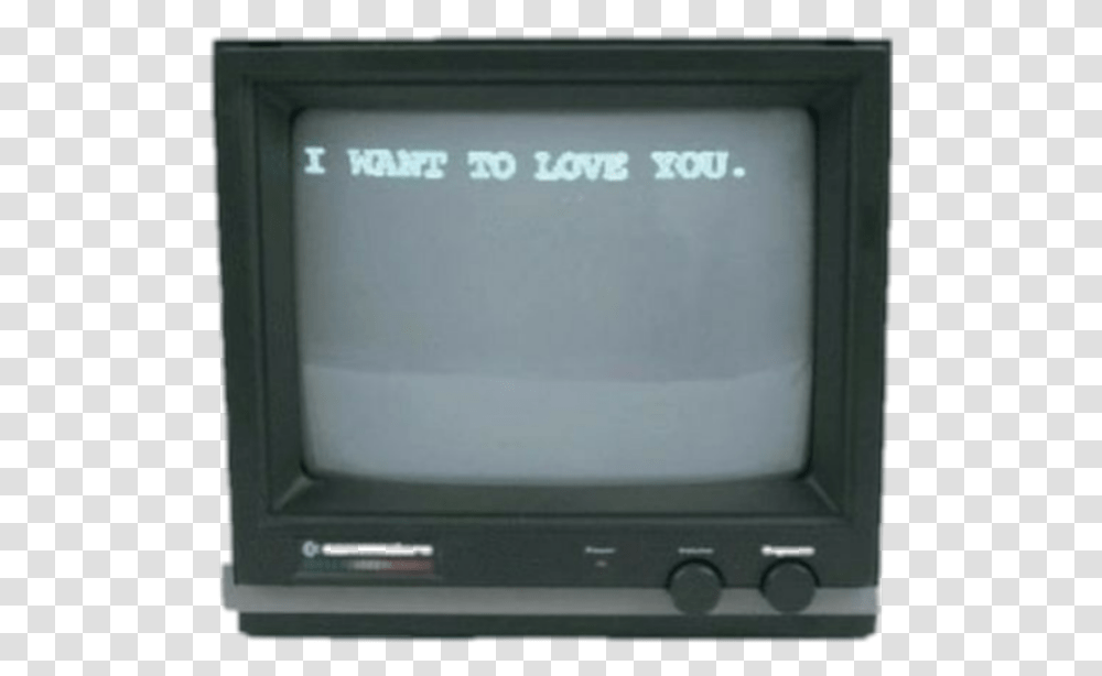 Aesthetic 80s 90s 70s Tumblr Tv Feature Phone, Monitor, Screen, Electronics, Display Transparent Png