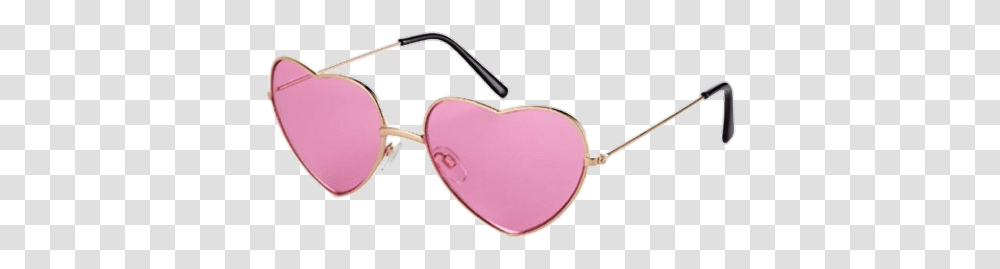 Aesthetic Accessories Sunglasses Pink Hm Pembe Kalpli Gzlk, Accessory, Heart Transparent Png