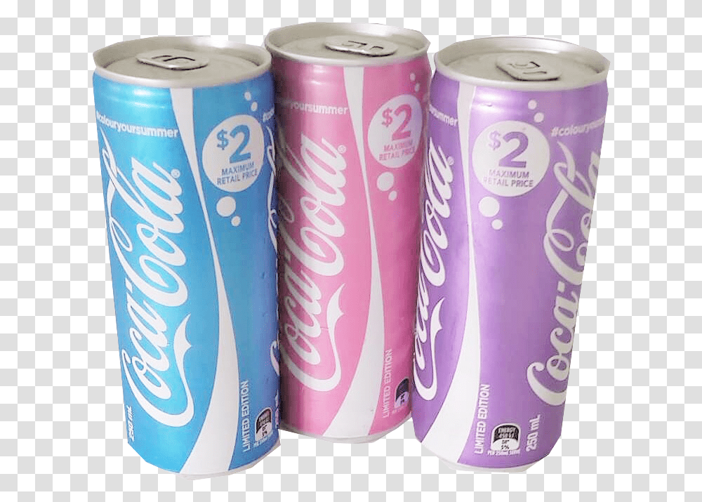 Aesthetic And Tumblr Image Coca Cola Pastel, Soda, Beverage, Drink, Coke Transparent Png