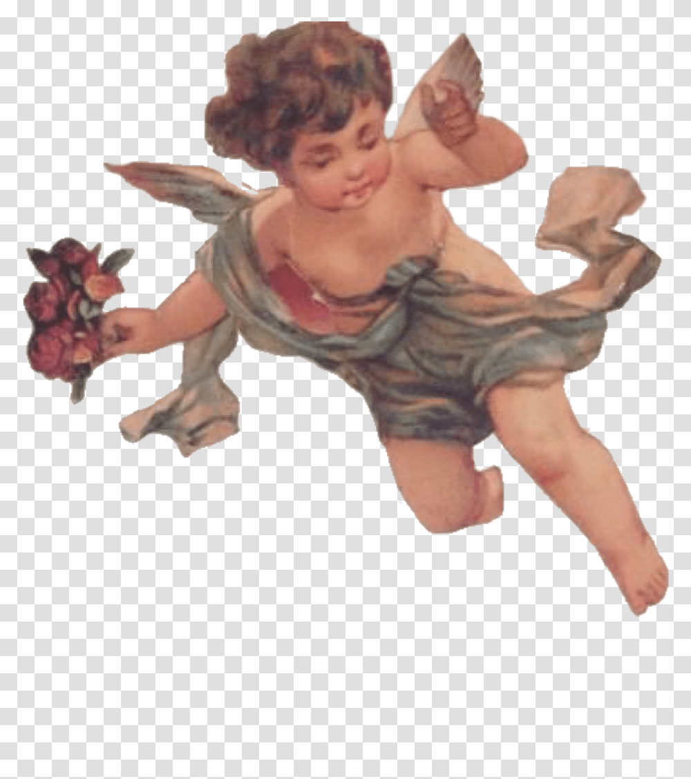 Aesthetic Angel, Person, Human, Cupid Transparent Png
