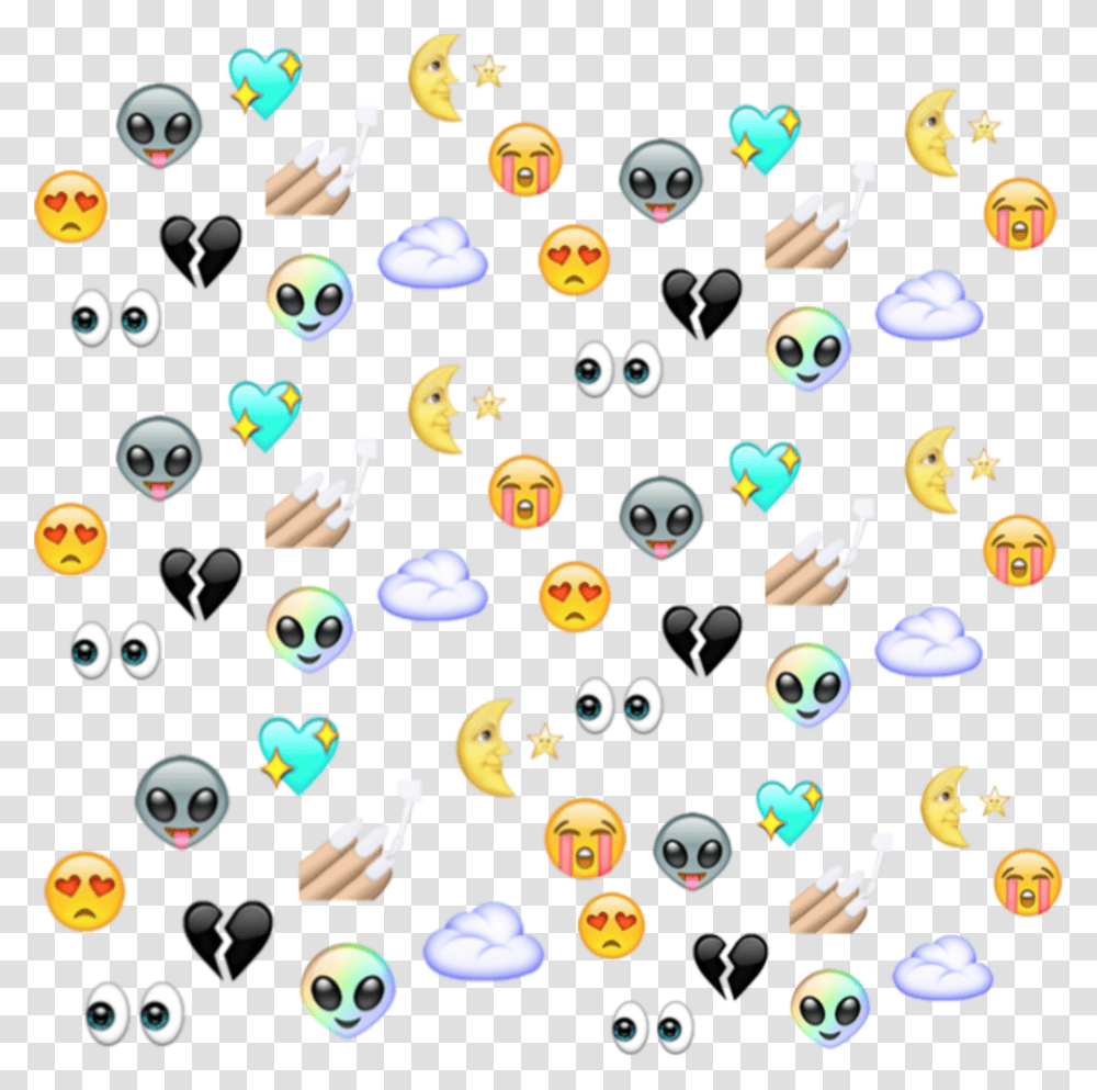 Aesthetic Background Emoji Sticker Kawaii Tumblr, Bubble, Rug Transparent Png