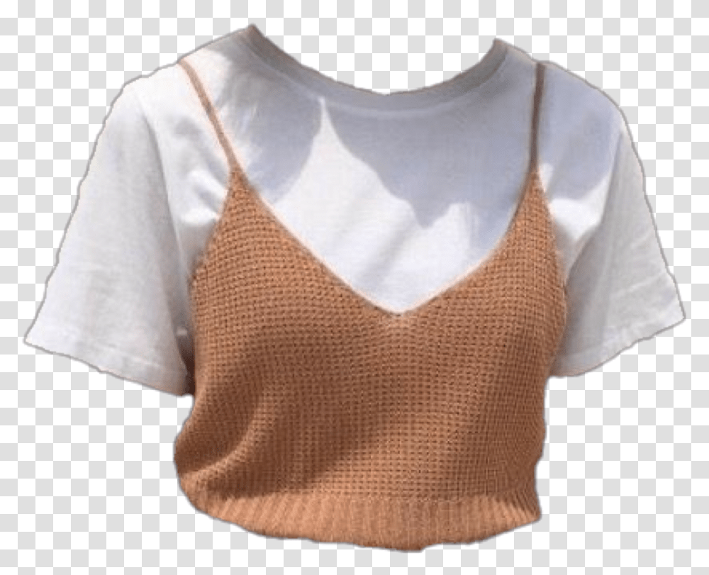Aesthetic Clothes Background, Apparel, Blouse, Undershirt Transparent Png