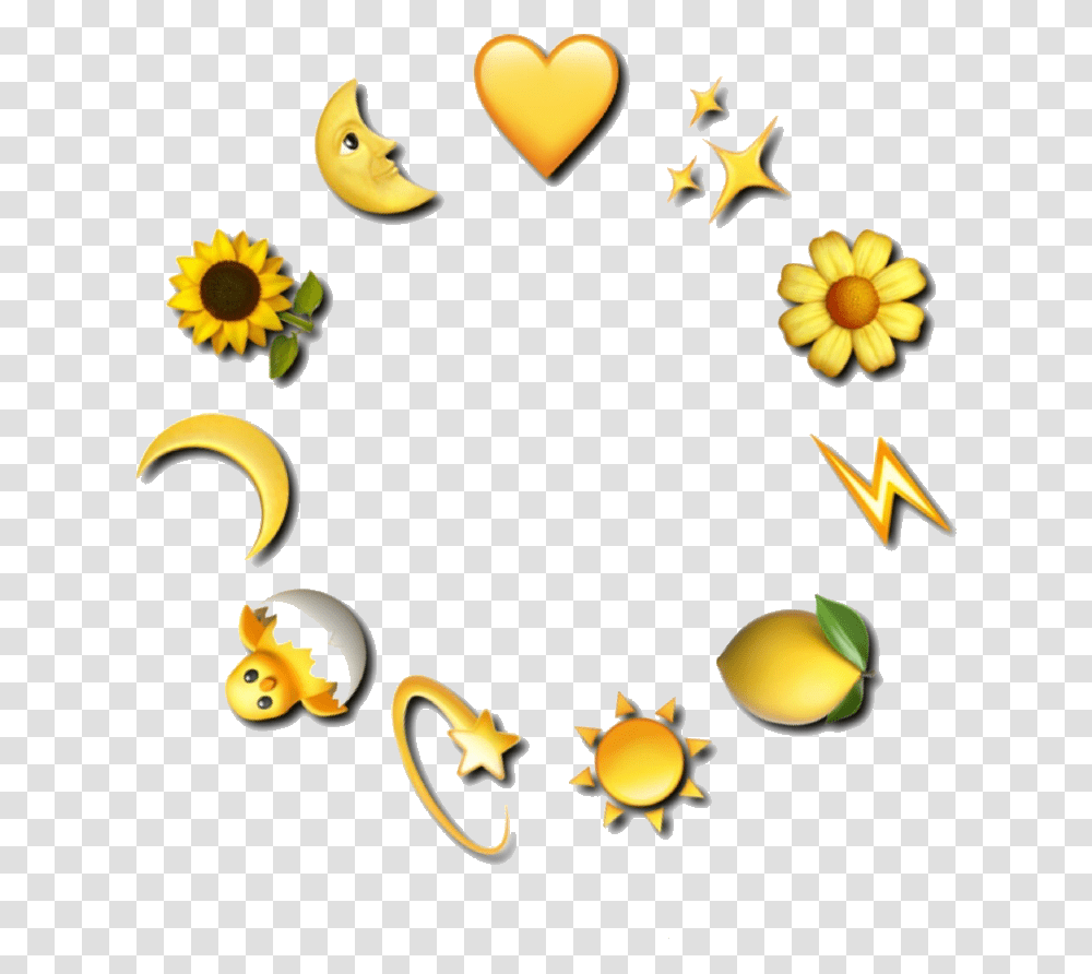 Aesthetic Emoji, Pattern Transparent Png