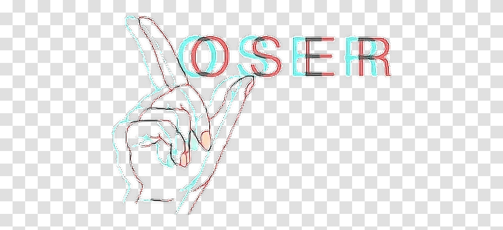 Aesthetic Filter Love Cute Loser Trippy Tumblr Loser, Text, Spoke, Machine, Graphics Transparent Png