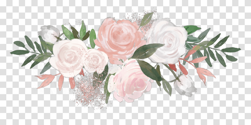 Aesthetic Flower Background Background Watercolor Flowers, Plant, Rose, Graphics, Art Transparent Png