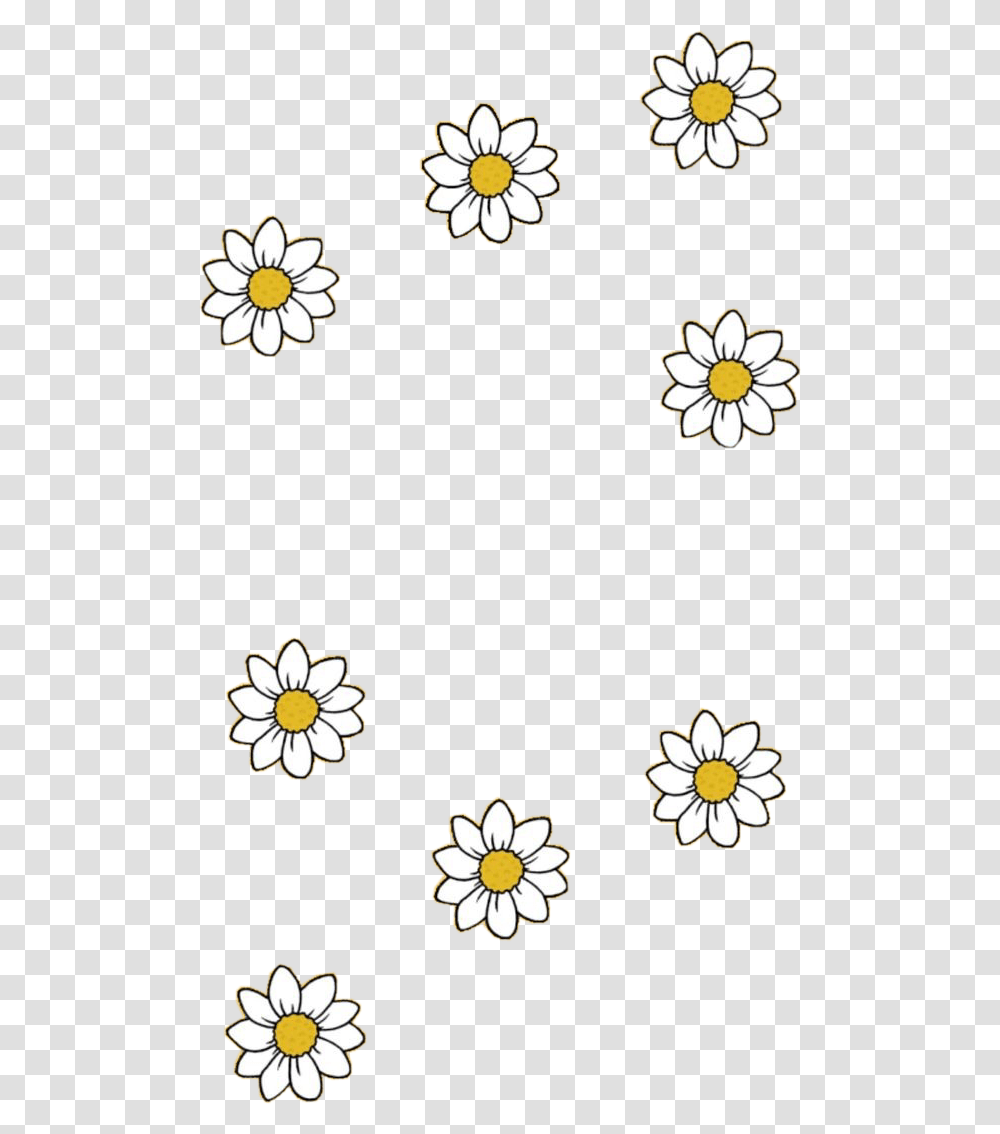 Aesthetic Flower Lineart Aesthetic Daisy Drawing, Floral Design, Pattern, Plant Transparent Png