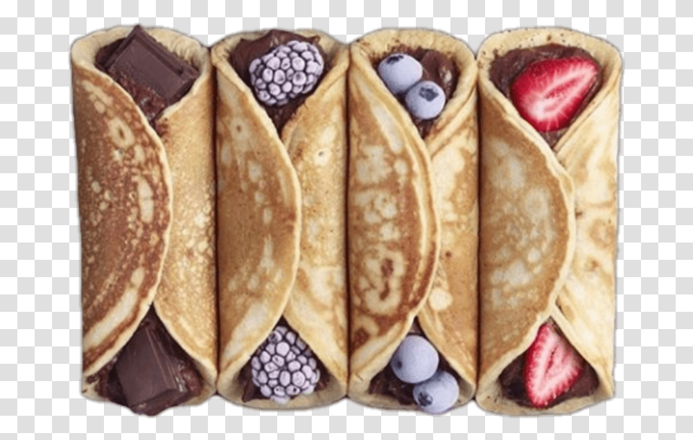 Aesthetic Foodfotoedit Crepes Waffle Remix Instagram Essen, Bread, Pancake, Plant, Blueberry Transparent Png