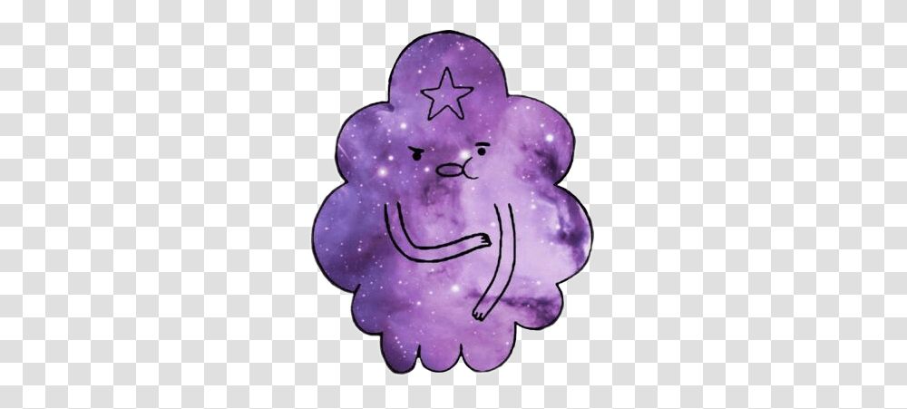 Aesthetic Grumosa Hora Tumblr Lumpy Space Princess Galaxy, Purple, Snowman, Outdoors, Nature Transparent Png