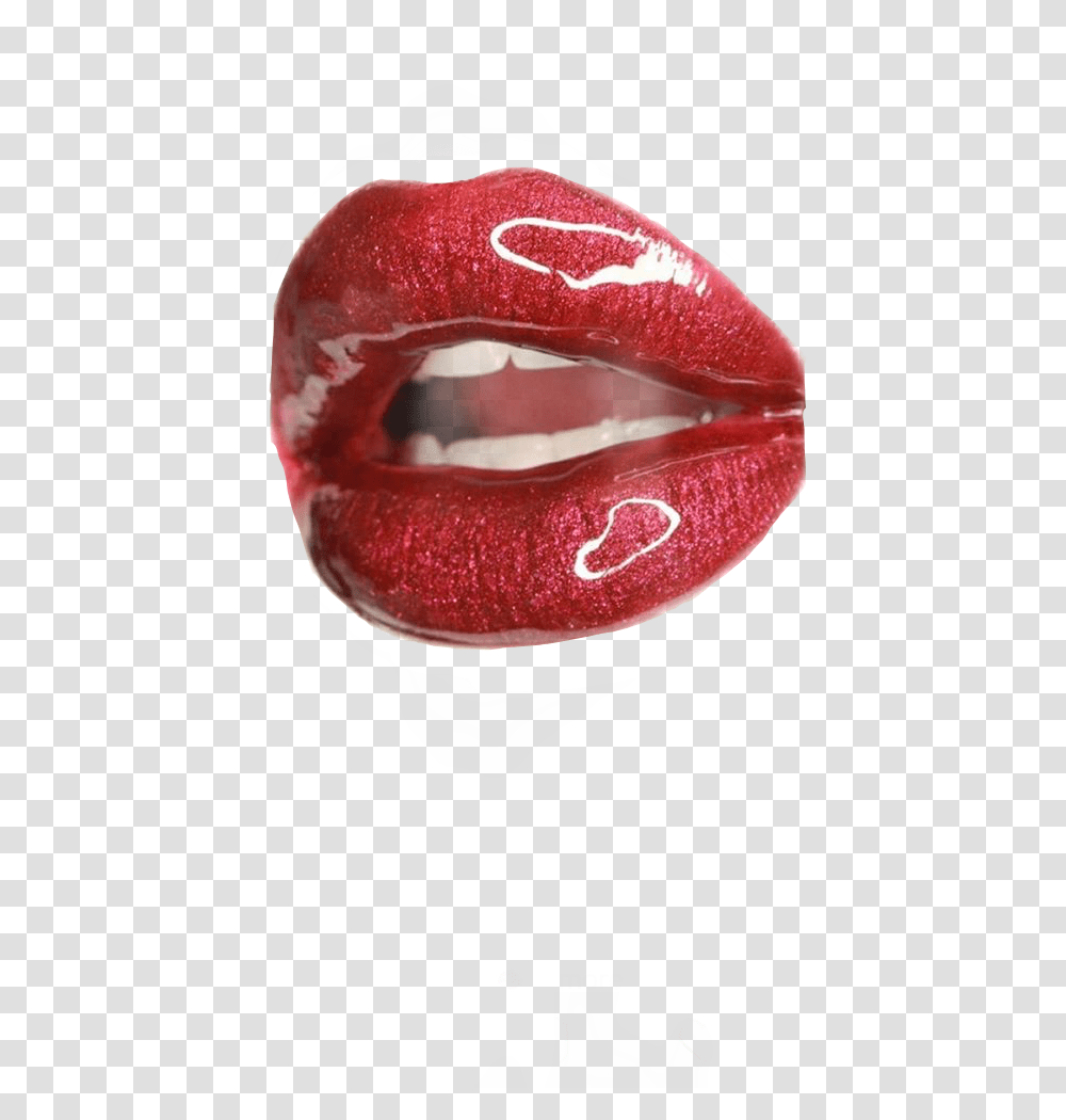 Aesthetic Lips Lip Lipaesthetic Lippng Redlips Party Lips Makeup, Mouth, Ketchup, Food, Tongue Transparent Png