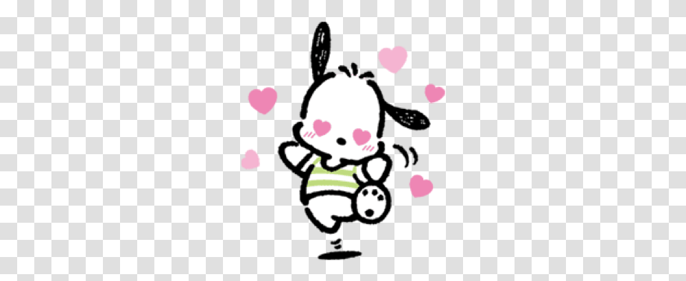 Aesthetic Lovecore Cute Soft Kawaii Pochacco Cartoon, Poster, Advertisement Transparent Png