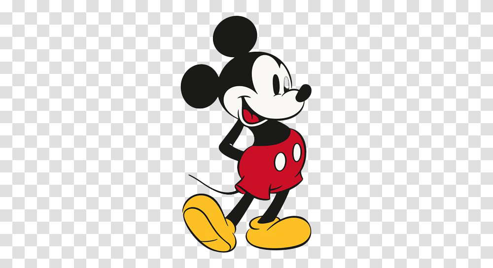 Aesthetic Mickey Mouse, Label, Mascot, Sticker Transparent Png