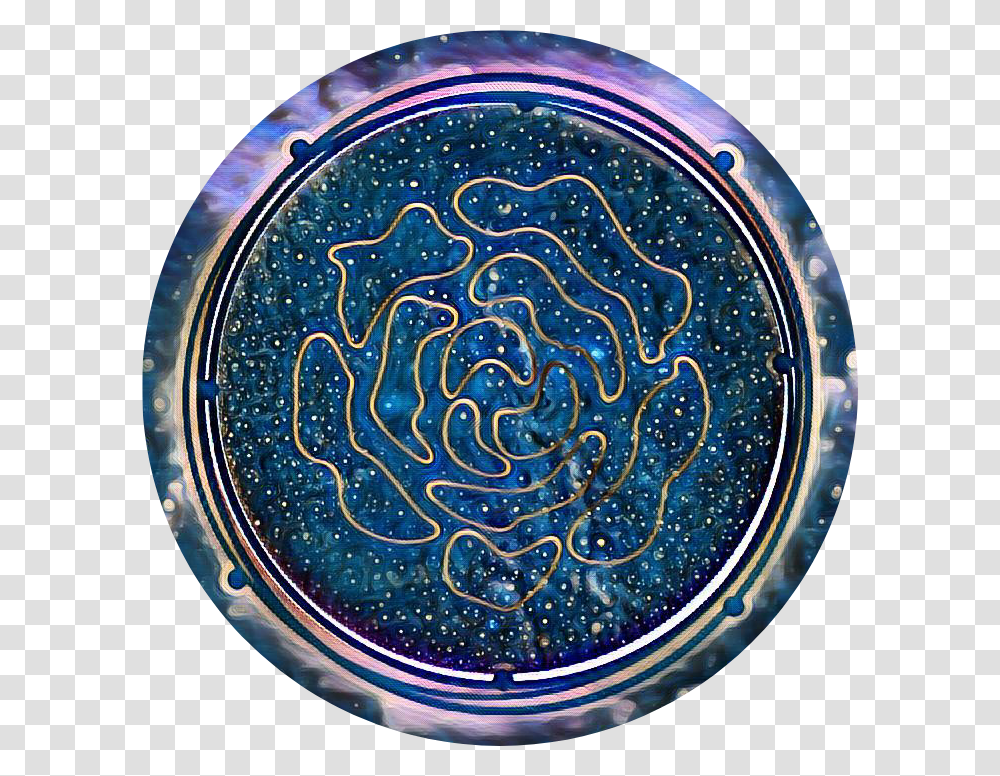 Aesthetic Midnight Midnighteffect Rose Roseaesthetic Circle, Pattern, Pottery, Rug Transparent Png