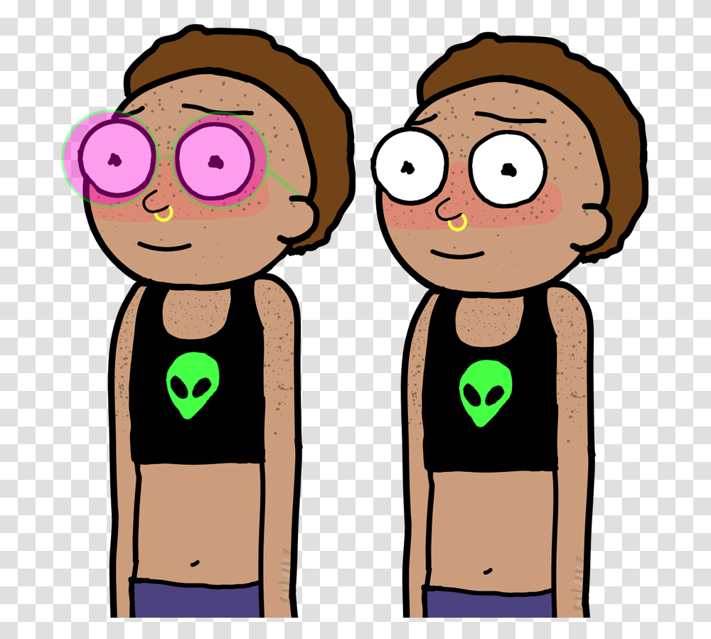 Aesthetic Morty, Face, Head, Rattle, Plot Transparent Png