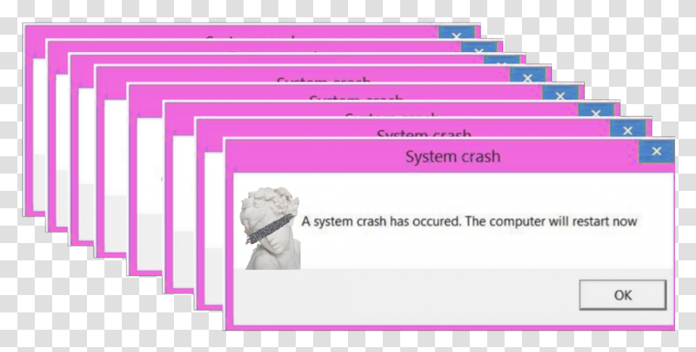 Aesthetic Pink Popup Computer Icon Notification Computer Pop Up Aesthetic, Person, Human, Plot Transparent Png