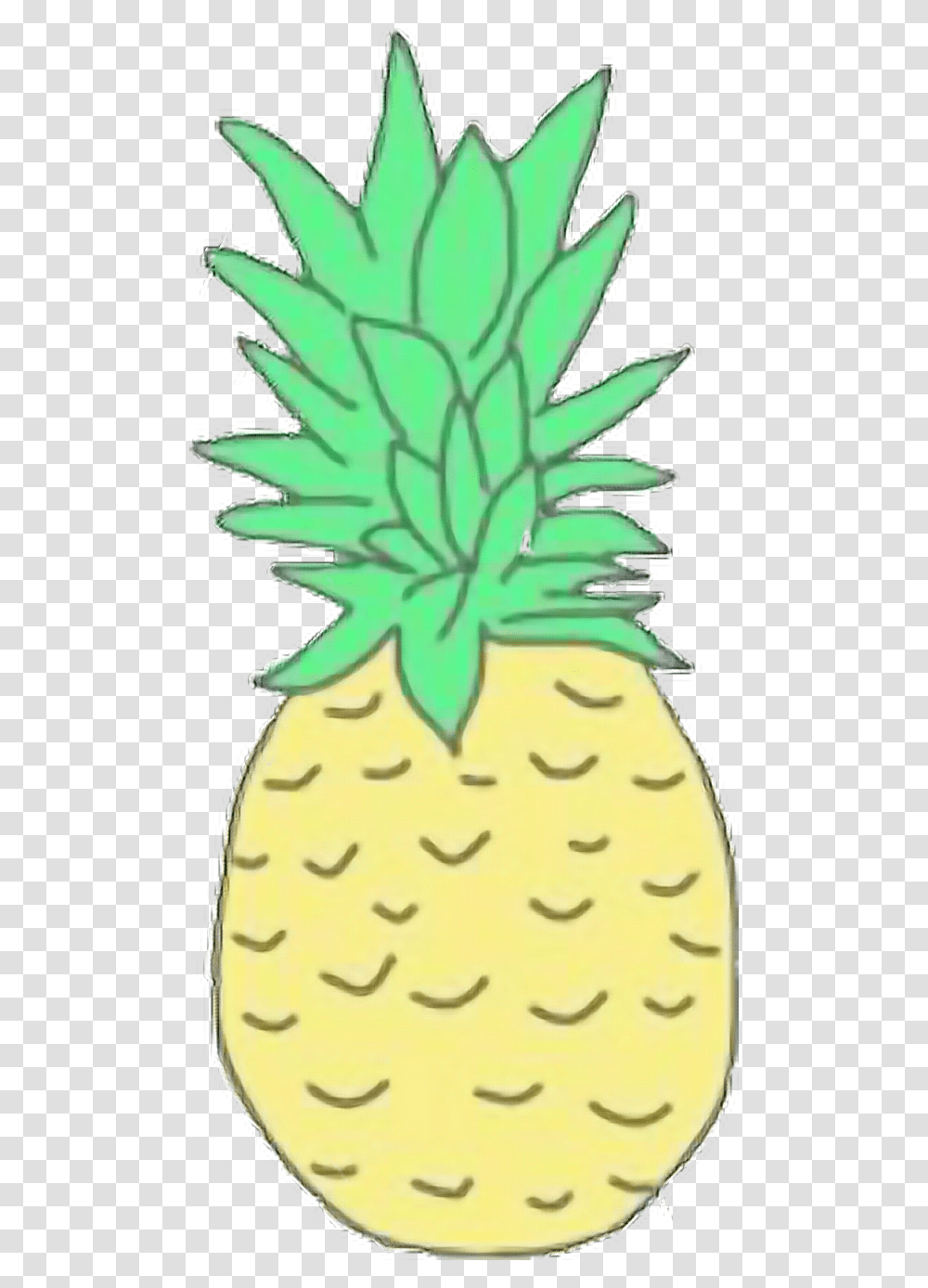 Aesthetic, Plant, Pineapple, Fruit, Food Transparent Png