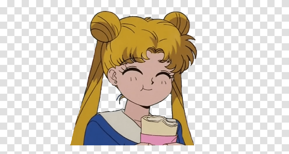 Aesthetic Sailor Moon, Female, Book, Text, Art Transparent Png