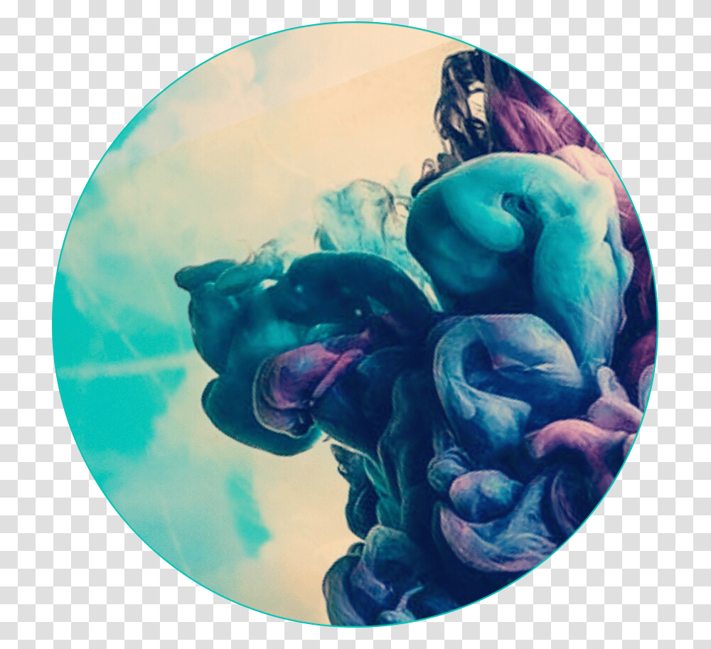 Aesthetic Sand Blue Sky Ink Water Splatter Purple Visual Arts, Painting, Sphere, Modern Art Transparent Png