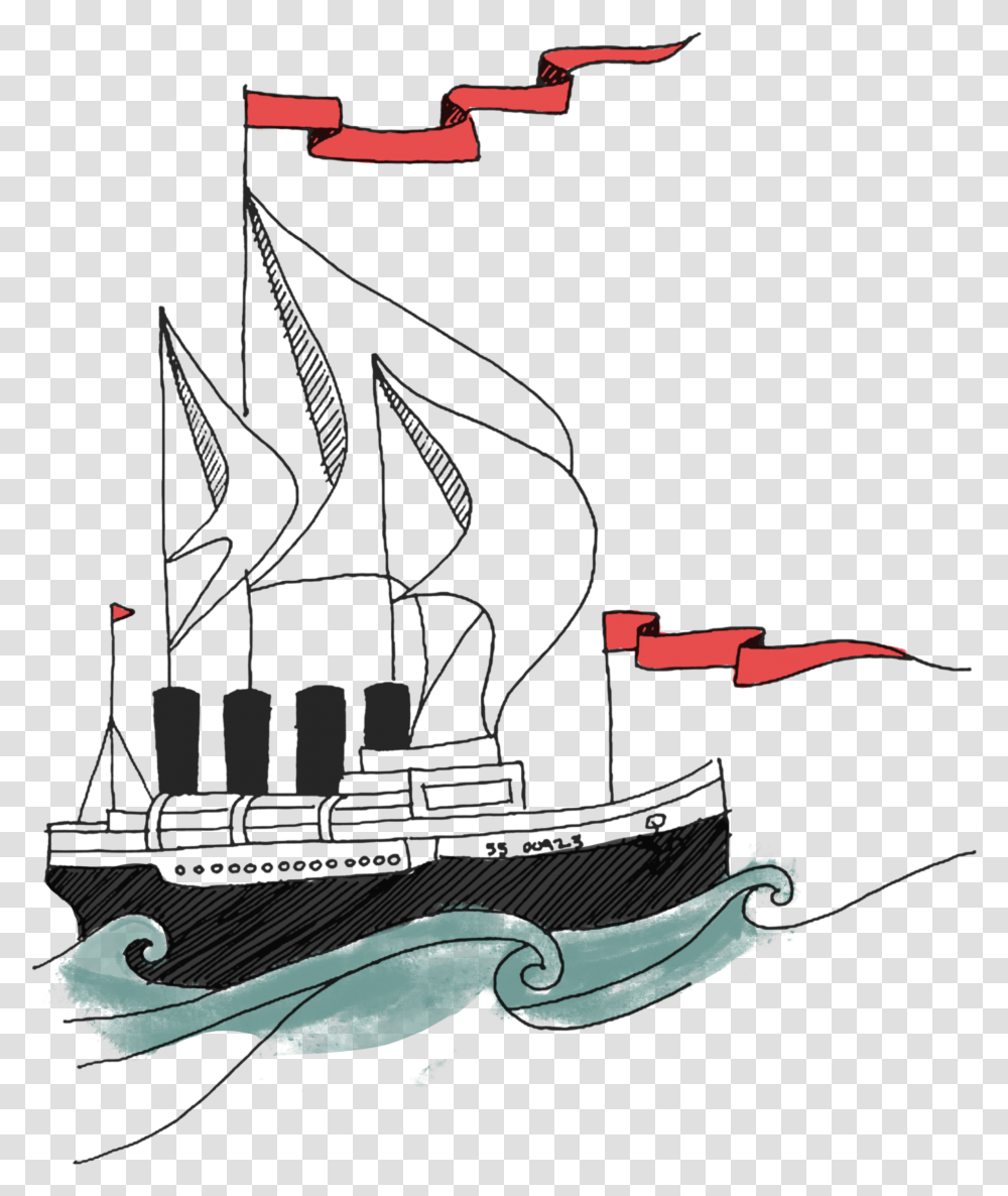 Aesthetic Ship, Bow, Vehicle, Transportation, Military Transparent Png