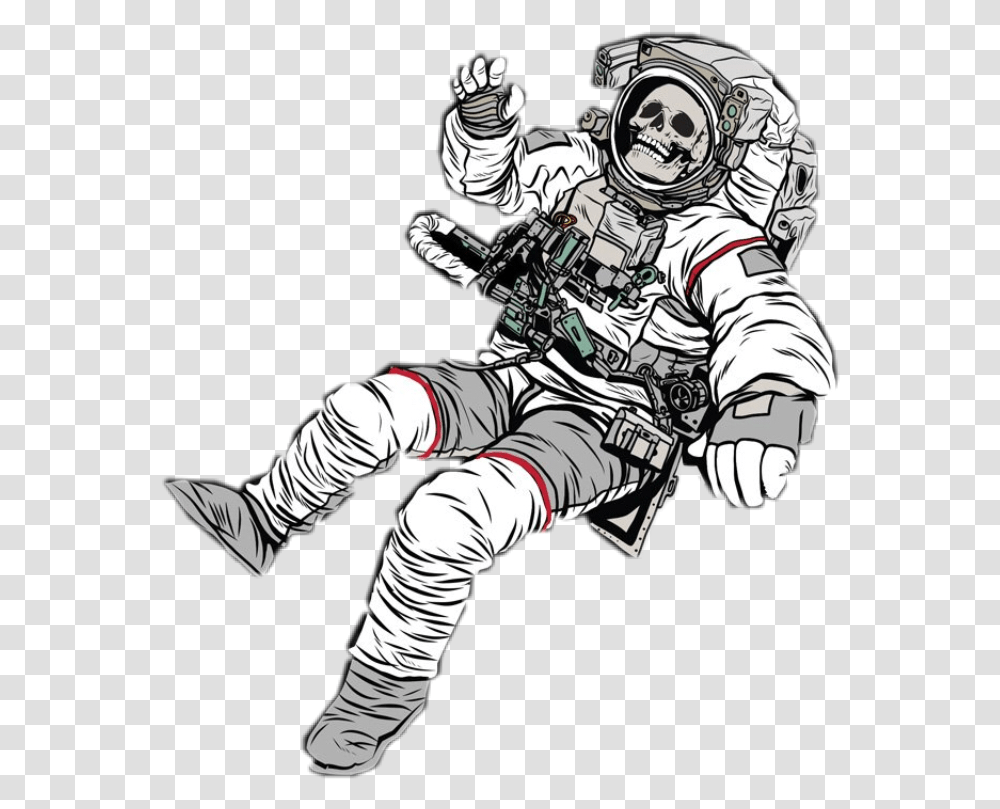 Aesthetic Space Astronaut Goth Sticker By Katiejoy06 Prometheus Design Werx Sticker, Person, Human, Helmet, Clothing Transparent Png