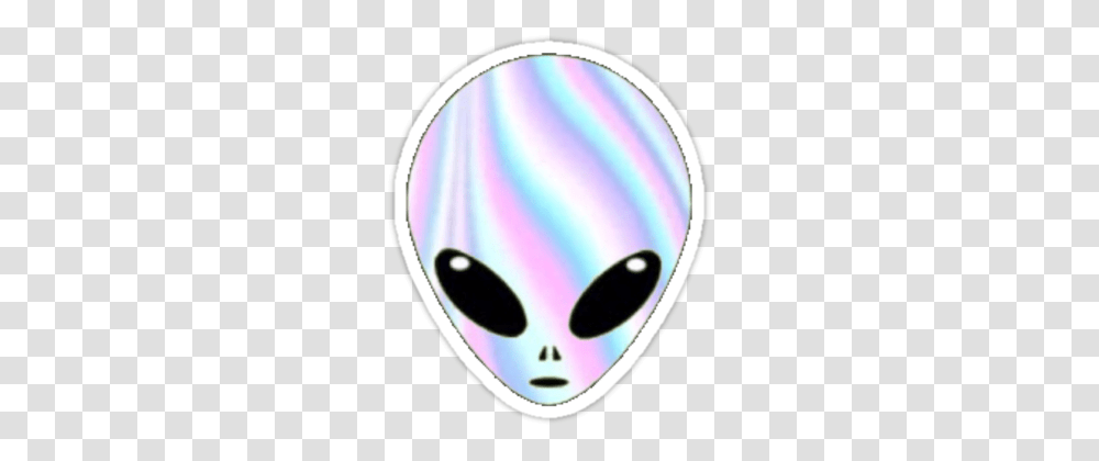 Aesthetic Sticker Image, Disk, Alien, Mask Transparent Png