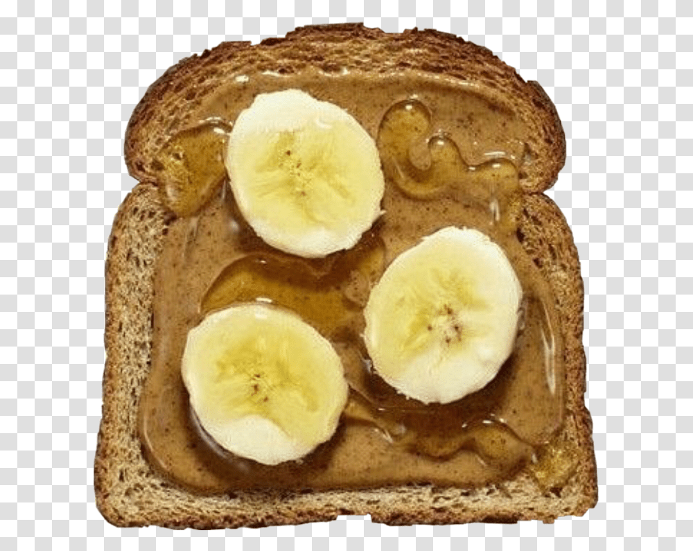 Aesthetic Toast, Bread, Food, French Toast, Banana Transparent Png