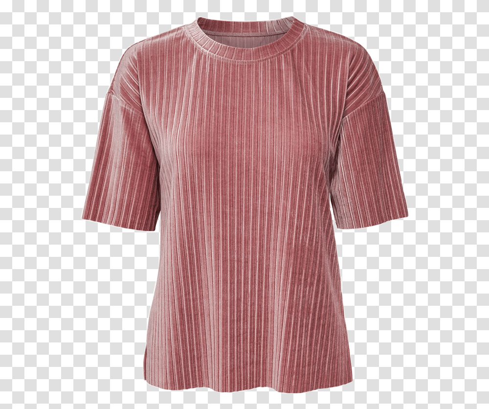 Aesthetic Top Tshirt Velvet Pink Clothes Moodboard Active Shirt, Apparel, Person, Human Transparent Png