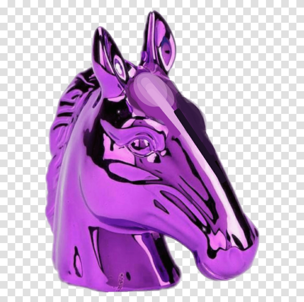 Aesthetic Tumblr Waporwave Unicorn Violet Emoji Vaporwave Purple Aesthetic, Person, Plant, Dress Transparent Png