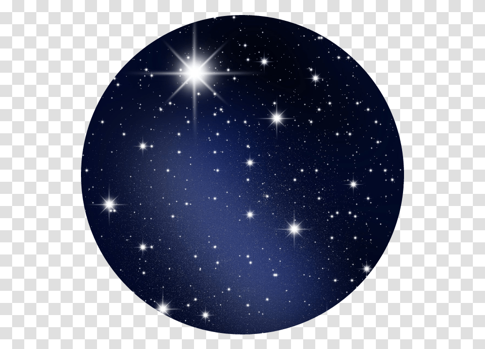 Aestheticcircle Blue Darkblue Stars Dark Blue Aesthetic, Nature, Outdoors, Outer Space, Astronomy Transparent Png