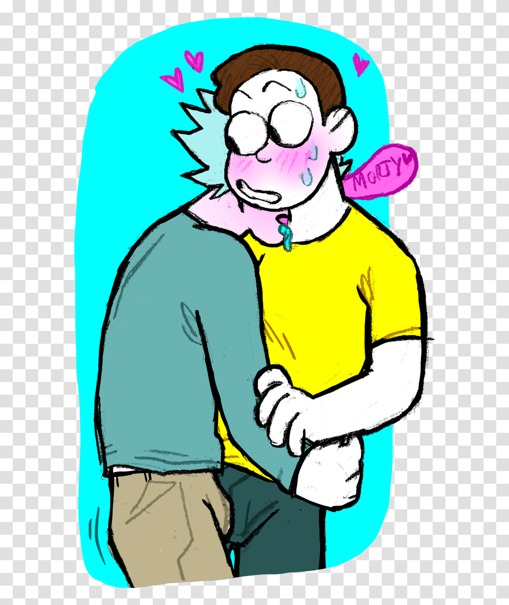 Aestheticpng Cartoon Aesthetic Rick And Morty, Person, Performer, Drawing, Worker Transparent Png