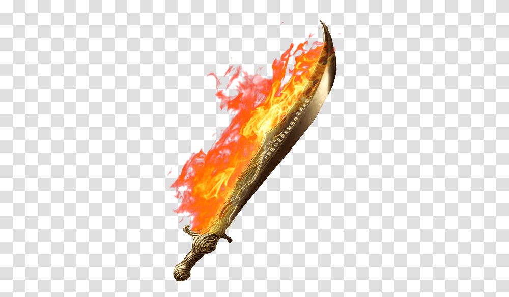 Aestus Dungeons & Dragons Full Size Download Seekpng Flame, Bonfire, Weapon, Weaponry, Blade Transparent Png