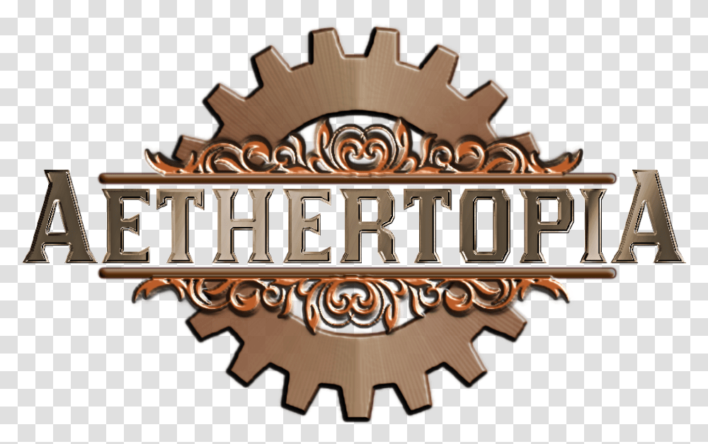 Aethertopia Steampunk Object, Logo, Trademark, Machine Transparent Png