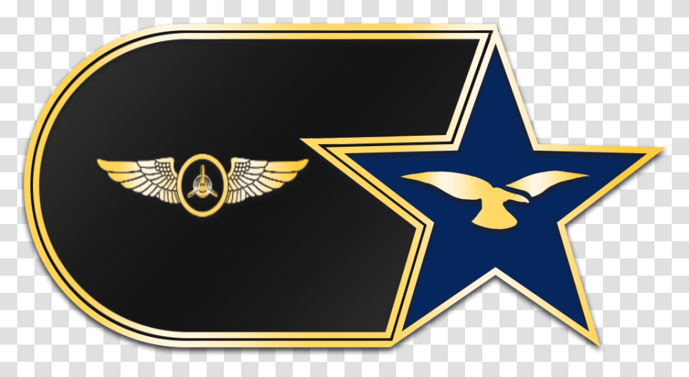 Af Pilot Emblem, Star Symbol, Logo, Trademark Transparent Png