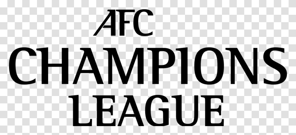 Afc Champions League Logo Afc, Gray, World Of Warcraft Transparent Png
