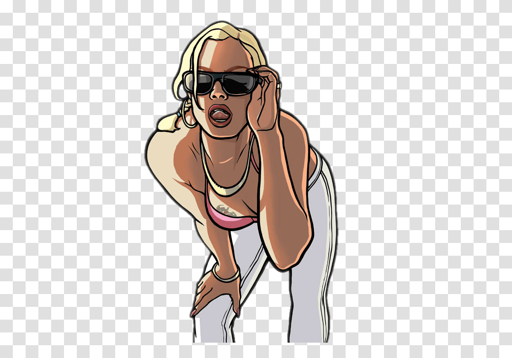 Affirmations Of Flapjack Eureka In Gta Grand Theft Auto, Sunglasses, Accessories, Person, Poster Transparent Png