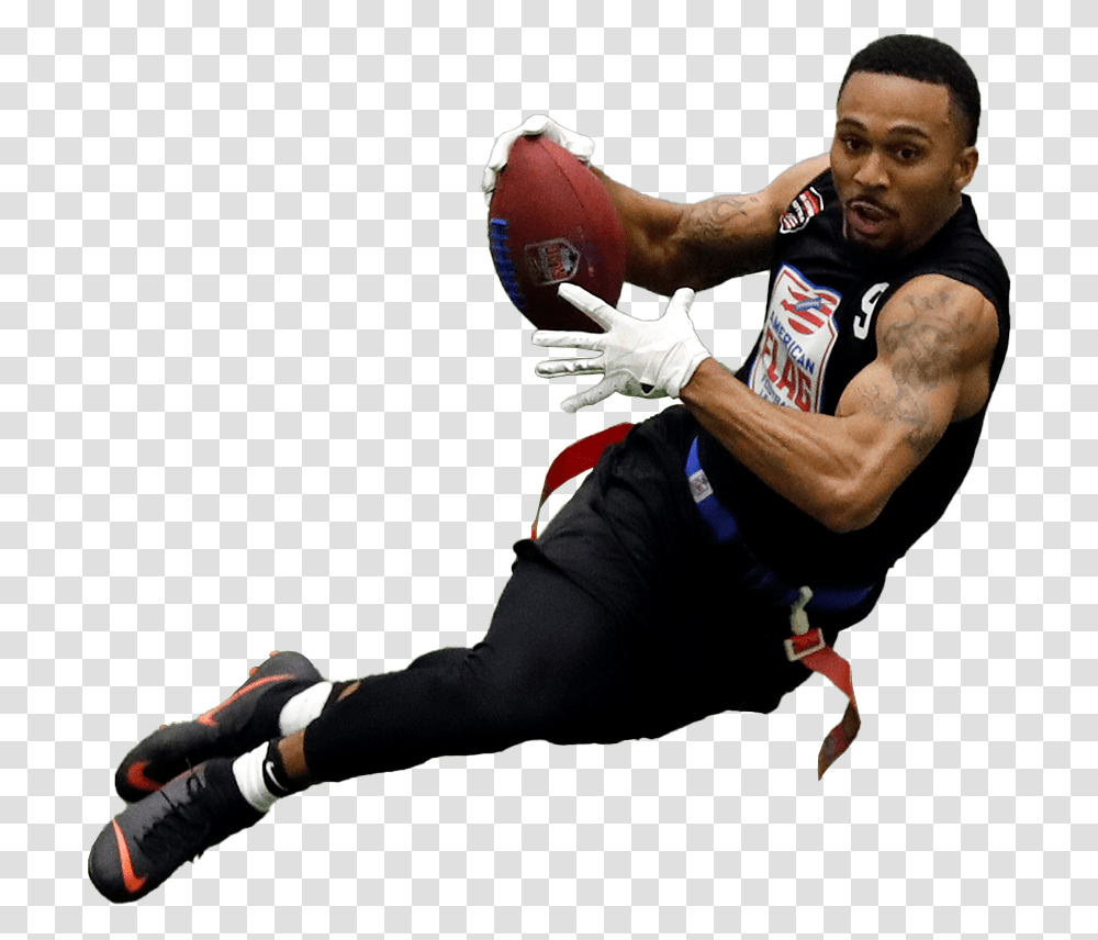 Affl Summer 2021 American Flag Football League Player, Person, Human, People, Sport Transparent Png