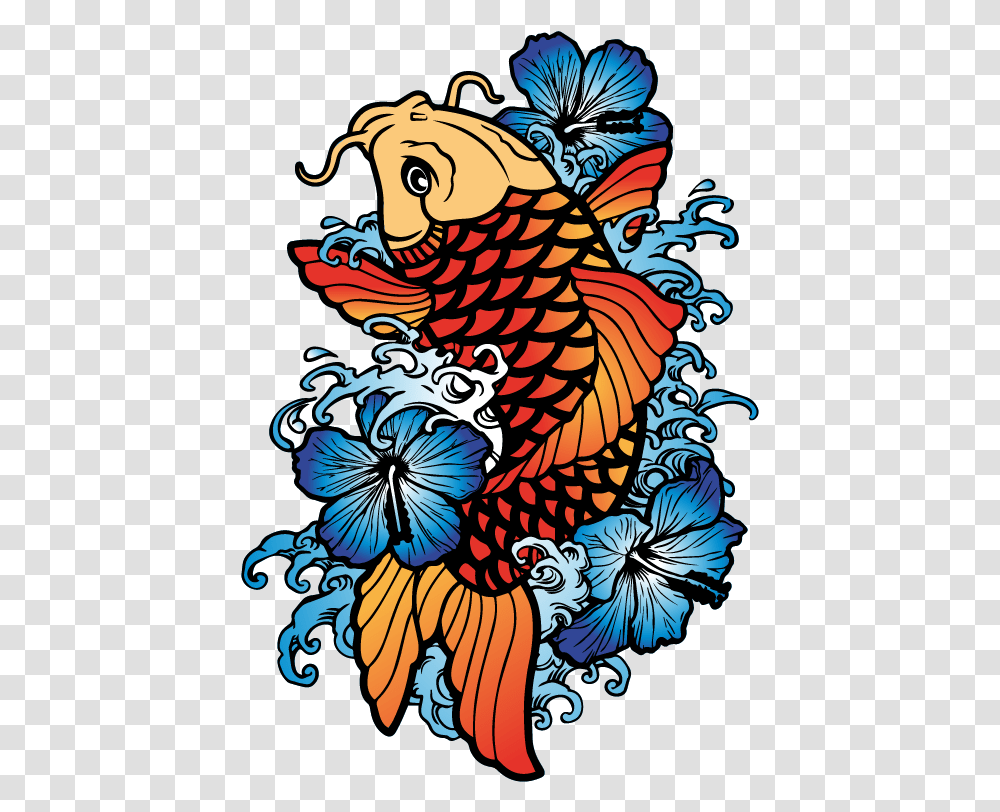Affordable Gallery Of Awesome Cheap Great Interesting Pez Koi En Color, Floral Design, Pattern Transparent Png